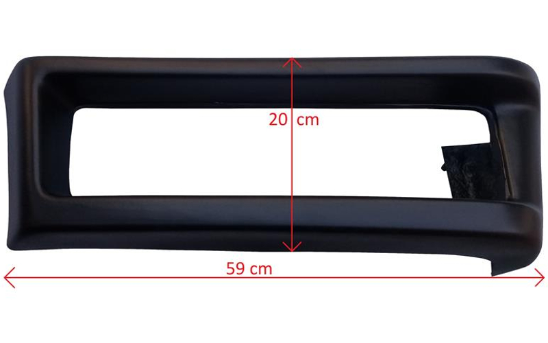 MERC 609 GALINIS BUMPERIS DEŠINĖS-0