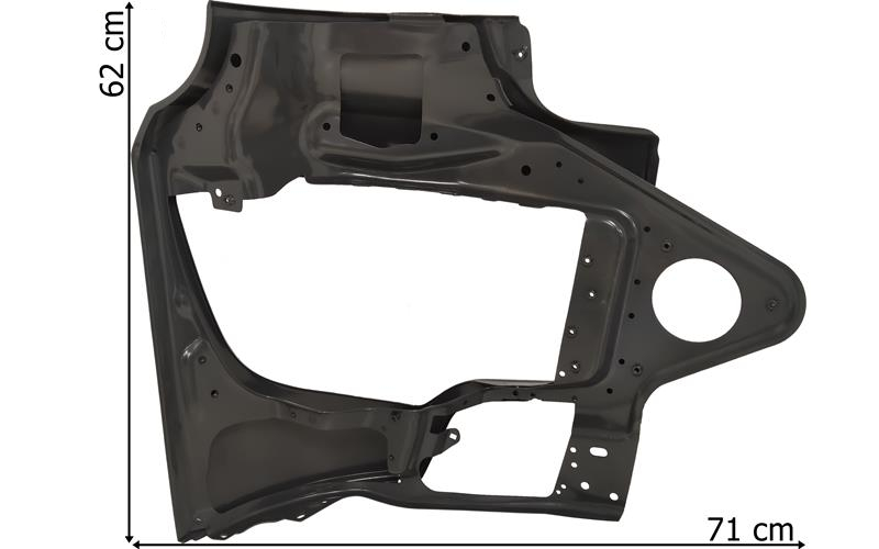 MERC AROCS BUMPERIO KAIRIS METALAS ZEMAS-0