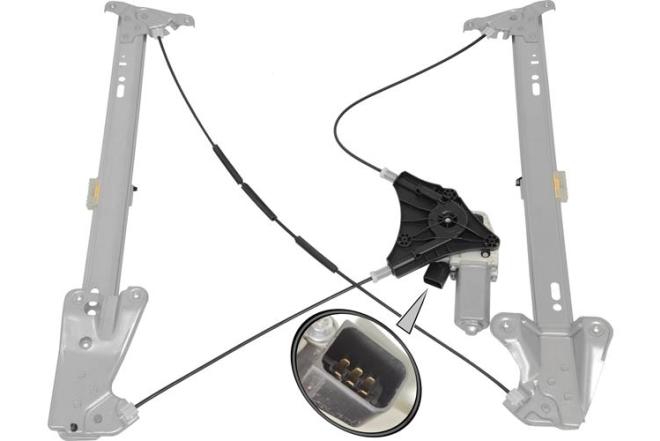 MERCEDES ACTROS MP4 MP5 LANGŲ REGULIAVIMAS DEŠINĖJE-0