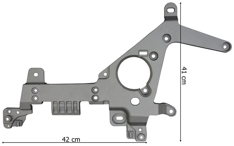 MERCEDES ACTROS MP4 BUMPERIO KLINTAS DEŠINIS-0