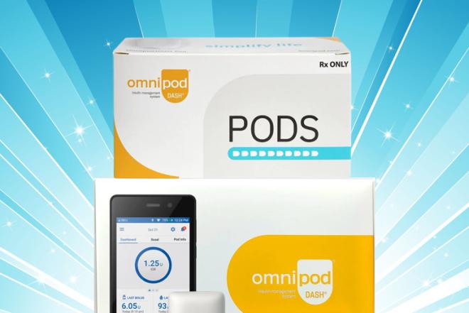 Insulino pompa Omnipod DASH-0