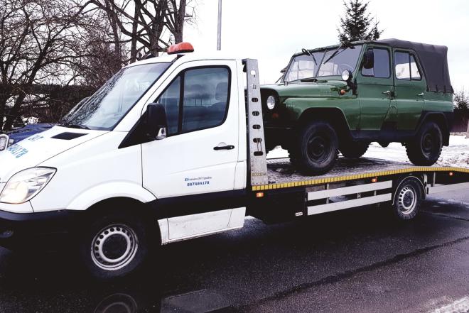 CAR BREAKDOWN TOWING ASSISTANCE / RECOVERY TRUCK 24/7 UTENA - 867484178-0