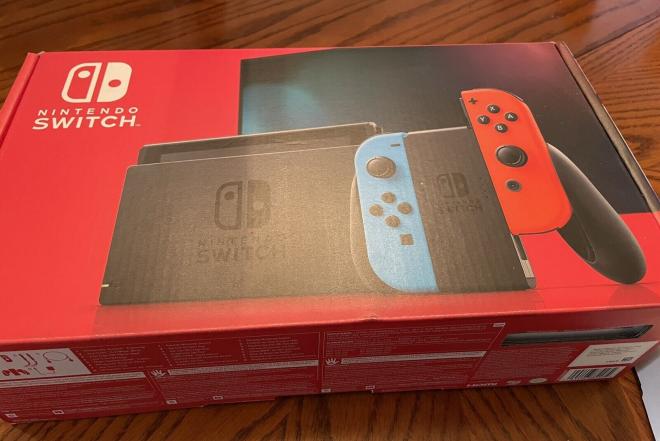Nintendo Switch 32GB delninė konsolė-0