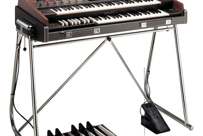 YAMAHA YC-45D kombinuoti vargonai ?? Pilnas komplektas su dangteliais ir pedalo dėžute-0