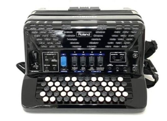 Roland V akordeonas FR-1XB BK elektroninis akordeonas su dėklu-0