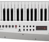 Roland AX-EDGE W White 49 Keyboard Keyter Velocity Palaiko muziką-0