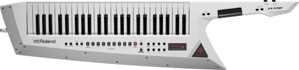 Roland AX-EDGE W White 49 Keyboard Keyter Velocity Palaiko muziką-0