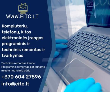 Telefonų, kompiuterių remonto ir tvarkymo paslaugos-0