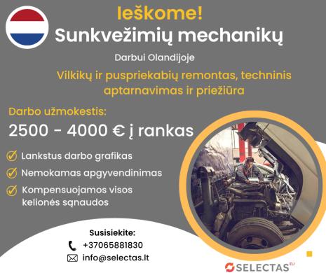 Sunkvežimių ir puspriekabių mechanikas-0