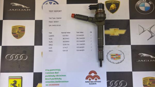 Kuro purkštukas Opel-Astra 1.7d. 0445110118-0