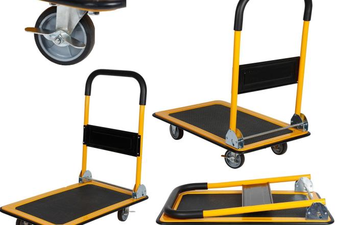 Platforminis vežimėlis 150kg-0