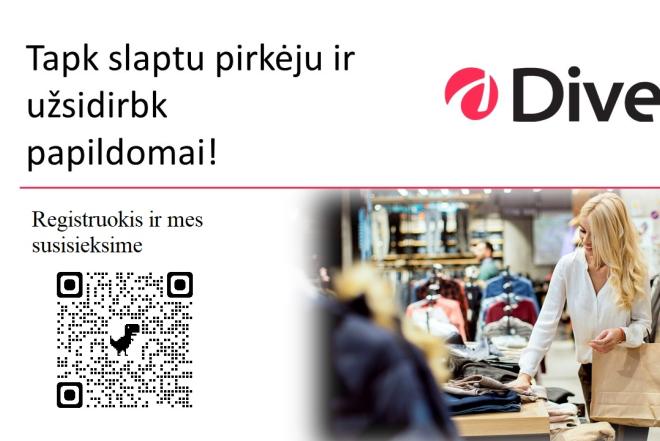 Tapkite slaptuoju pirkėju ir užsidirbkite papildomai-0
