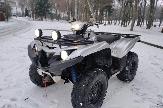 Yamaha grizzly 708 visas dalimis-0