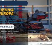 LIETUVA - EUROPA - LIETUVA  * Motociklų pervežimas * Motorolerių transportavimas * Triračių pervežimas * Keturačių transportavimas  EL.PAŠTAS: info@voris.lt SKYPE: voris.uab TEL.NR.: +37067247506 Viber: voris ( +37067247506 ) WhatsApp: voris ( +3706724750-0