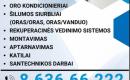 Oro kondicionieriu, silumos siurbliu, vedinimo sistemu montavimas, parinkimas, aptarnavimas-0