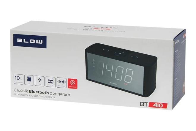 Belaidė kolonėlė BLOW BT410 BLUETOOTH + FM + laikrodis-0