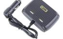 Automobilinis šakotuvas trivietis + 2 USB 2.1A 120W-0