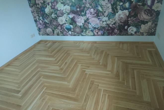 Ąžuolo parketlentės Herringbone-0