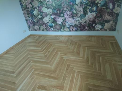 Ąžuolo parketlentės Herringbone-0