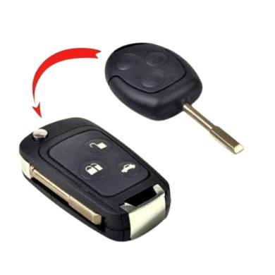 Modifikuotas rakto korpusas – skirtas Ford Focus | Fiesta | Mondeo | C-Max | S-Max | Galaxy-0
