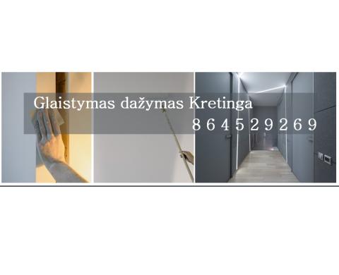 Glaistymas dažymas Kretinga-0