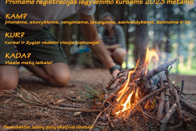 IŠGYVENIMO KURSAI, RENGINIAI ĮMONĖMS-0