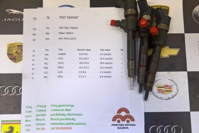 Kuro purkštukai Fiat-Cromo. 0445110276-0