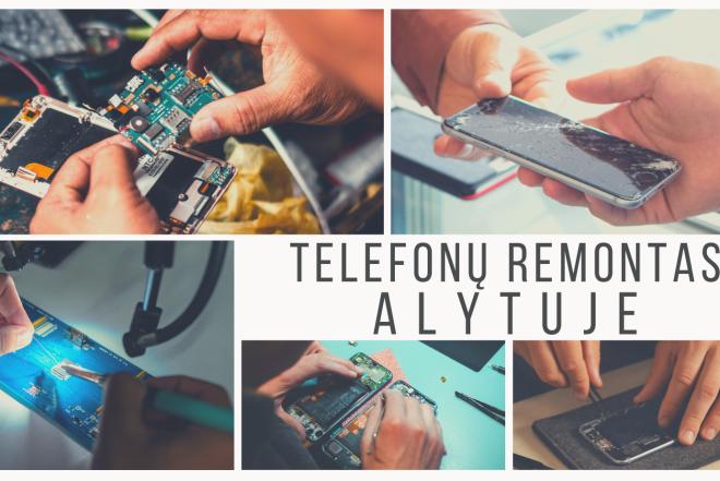 Telefonų ir planšetinių kompiuterių remonto darbai.-0