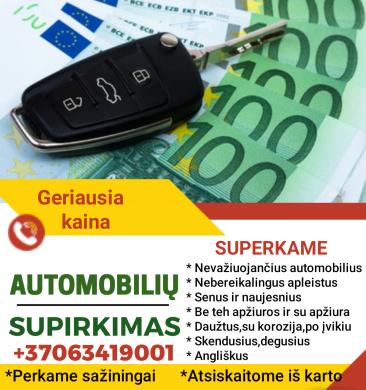 Skubus automobilų supirkimas-0