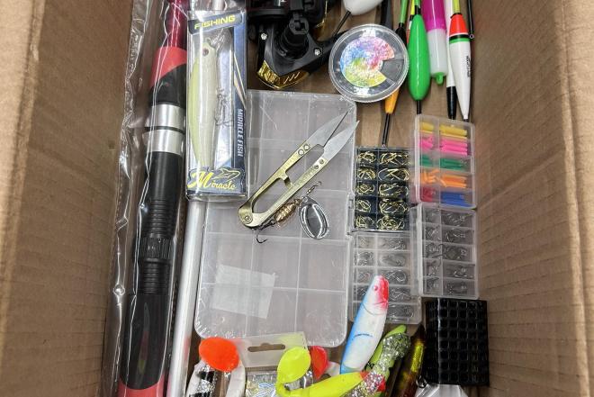 Žūklės prekių likučių išpardavimas-0