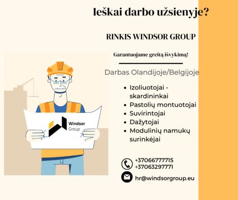Darbo pasiūlymas Olandijoje/Belgijoje!-0