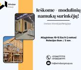 Modulinių namukų surinkimas Olandijoje!-0