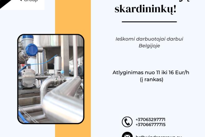 Darbas Belgijoje prie skardinimo - izoliavimo!-0