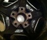 Mercedes Benz vokiski RIAL DB500 R15 lengvo lydinio ratlankiai su vasarinemis italiskomis padangomis Bridgestone Turanza T001-0