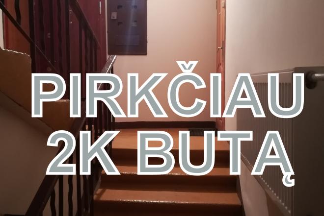 Pirkčiau 2 k buitą Kaune-0