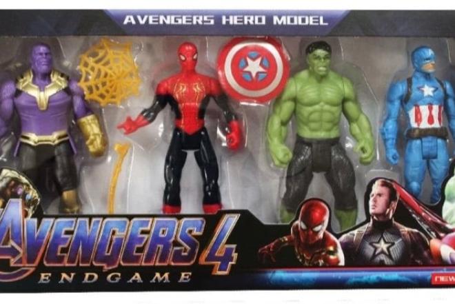 Super herojų figūrėlių rinkinys-0