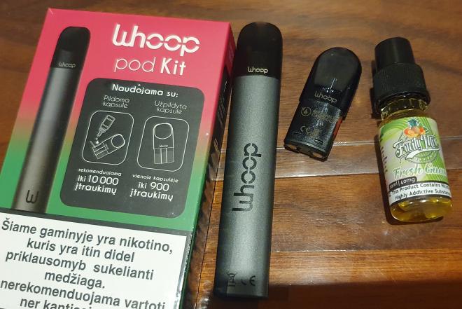 Parduodama Whoop pod kit elektronine cigarete-0