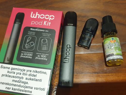 Parduodama Whoop pod kit elektronine cigarete-0