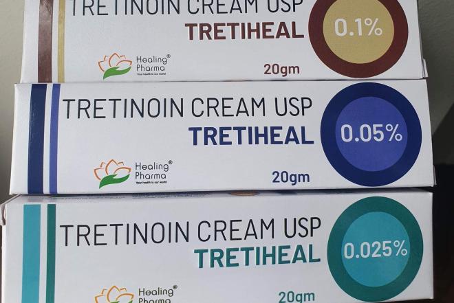 Tretinoin kremas veidui retinolis Retin-A-0