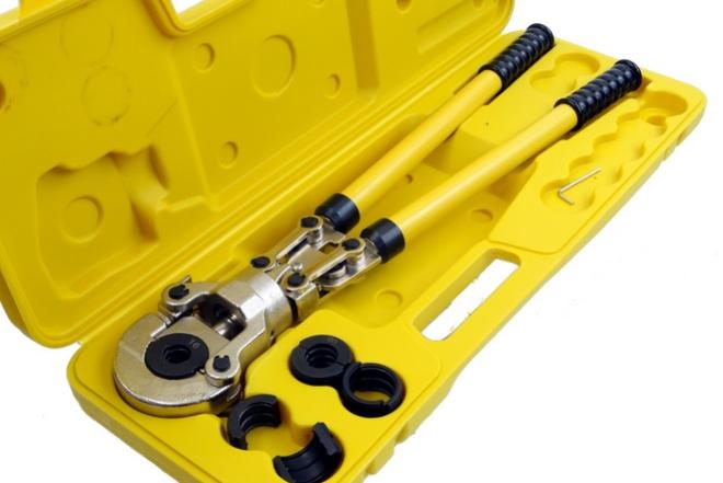 Replės Geko vamzdžių jungtims užspausti PEX-AL-PEX 16-32mm-0