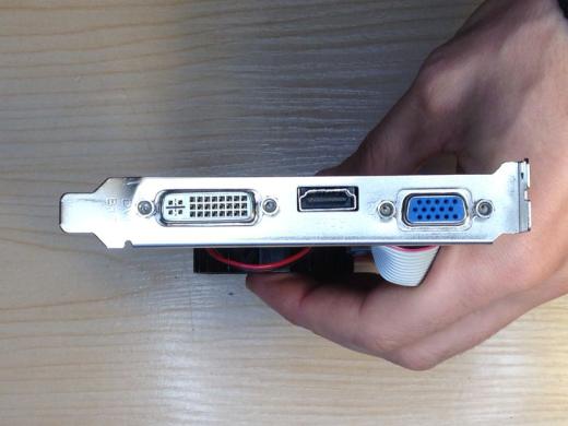Club HD GeForce 210 1gb vga hdmi dvi pci e16 vaizdo plokštė-2