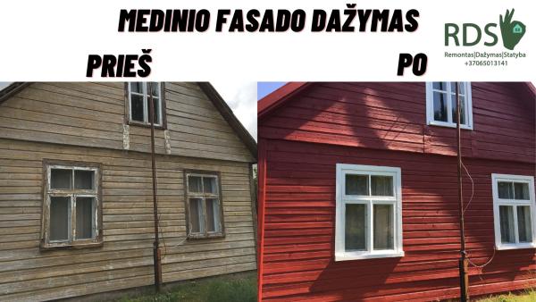 Pastatų lauko, vidaus dažymo, plovimo darbai-2