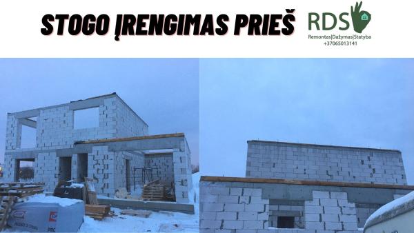 Stogo darbai, remontas, dengimas-2