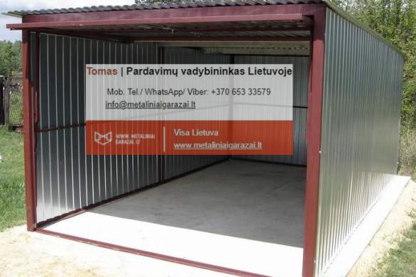 Nauji - kokybiški metaliniai garažai, visa Lietuva.-2