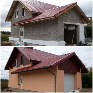 Fasadų šiltinimas, dekoras.Klaipėda 860394321-2