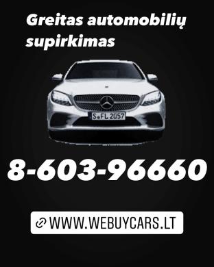 AUTO SIPIRKIMAS 24/7 VISA LIETUVA NUPIRKSIME BRANGIAI JŪSŲ AUTOMOBILĮ 860396660-2