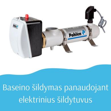 Lauko baseino įrengimas, šildymo įrangos montavimas-2