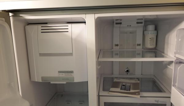 Parduodamas naudotas šaldytuvas dviejų durų Samsung-2