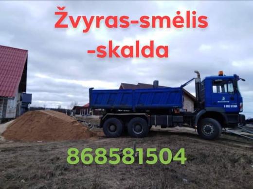 Žvyras-smėlis-skalda-juodžemis-6