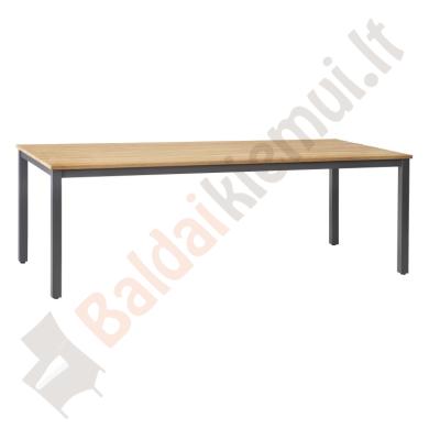 Lauko baldų valgomasis komplektas MONTANA. Stalas ir 8 kėdės-2